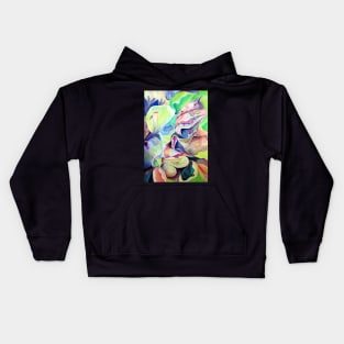 Hawaii Tropical Inspiration Kids Hoodie